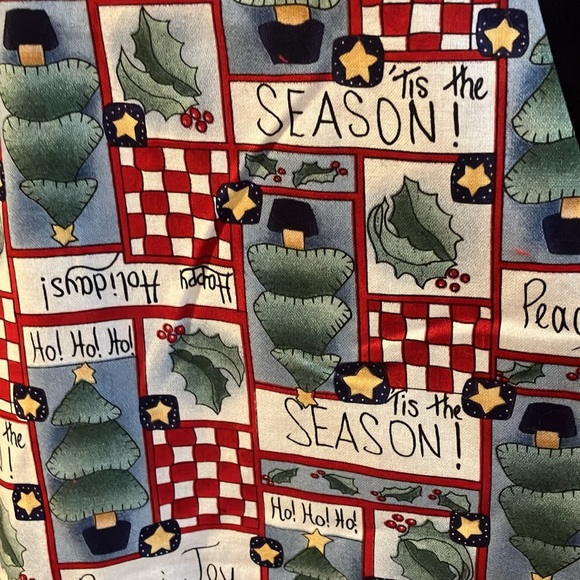 Robyn-Lyn VTG Vest Womens Christmas Holiday Santa Ugly Sweater Colorful FLAW - Picture 5 of 9